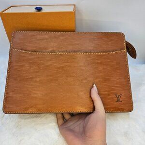 Louis Vuitton  Epi Pochette Clutch Bag